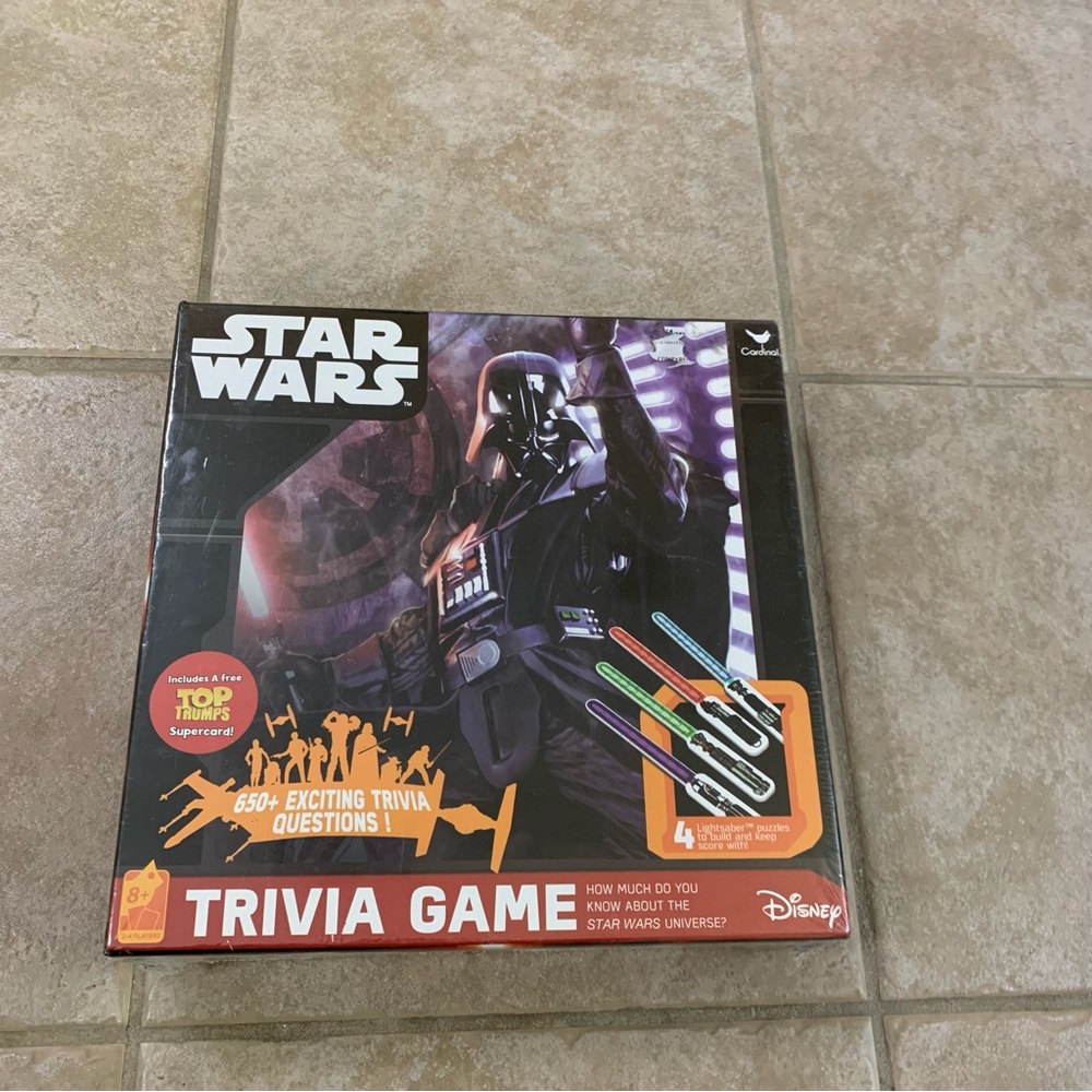 Disney Star Wars Trivia Game - 650 questions - Ages 8+